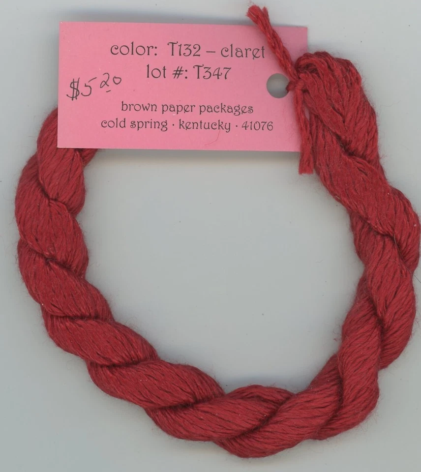 Brown Paper Packages TRIO Silk Merino Wool 3 Ply Yarn Needlepoint Your Choice - Image 1 of 1