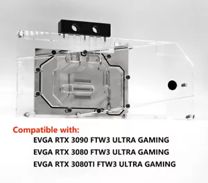 Granzon N-EV3090FTW3-X GPU Block für EVGA RTX 3090 / RTX 3080 FTW3 ULTRA GAMING - Bild 1 von 9