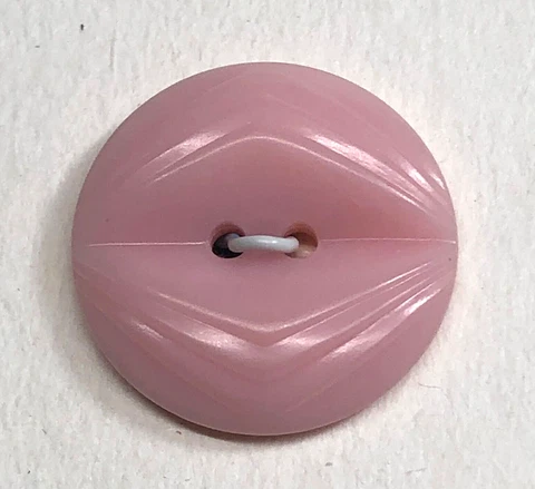 Pink #80 - Vintage Colt Plastic Button Cover