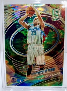 2020-21 Panini Spectra Spectracular Debuts Celestial Prizm- Anthony Davis /99
