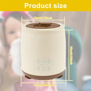 Baby Bottle Shaker with Night Light Warm Keeping Infant Bottle Shaker FaEfk - Picture 1 of 11