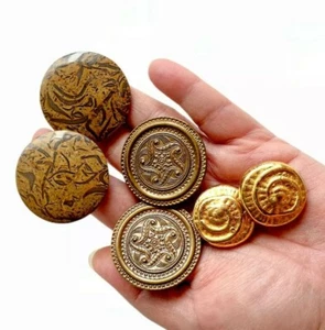 Ohrringe Ohrclips Boho Set Konvolut Goldfarben Ethno Vintage Neu Mit Etikett - Bild 1 von 9