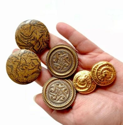 Ohrringe Ohrclips Boho Set Konvolut Goldfarben Ethno Vintage Neu Mit Etikett - Bild 1 von 4