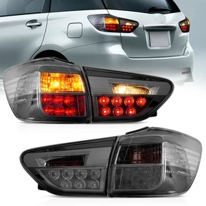VLAND Clear Lens Tail Lights For Toyota Wish 2009-2015 Rear Brake Lamps Pair US - Picture 1 of 8