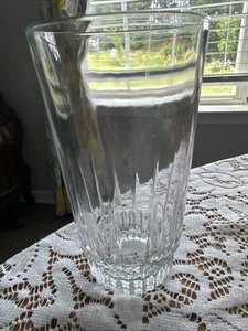 6 ARCOROC 10 Ounce Flat Tumbler LANCER 5.5" Iced Tea Highball Clear France - Picture 1 of 3