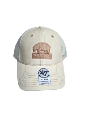 '47 Marca Boston Bruins Centennial Haze Mujer MVP Camionero Sombrero Ajustable Bronceado Foto 1 de 4
