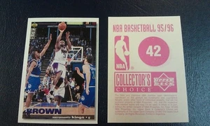 Randy Brown Kings PINK 1995 - 1996 Collector's Choice ARGENTINA Sticker - Picture 1 of 1
