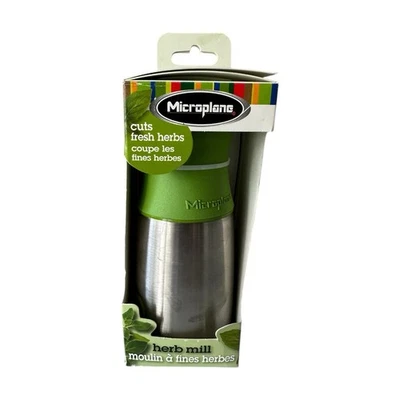 Microplane травы мельница триммер измельчитель вырезать свежие травы крошечные ножницы действие новый NIOB - Изображение 1 из 4