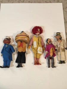 Vintage Konvolut 5 Remco McDonaldland Actionfiguren Mcdonalds 1976 - Bild 1 von 11