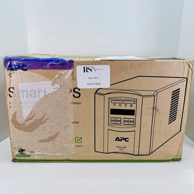 APC SMART SMT750C UPS with SmartConnect Remote Monitoring Pure Sine Wave Backup - Image 1 of 4