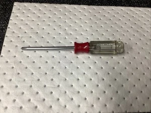 NOS Craftsman USA 4114 WF Reed Prince Red 1/4" Tip Screwdriver - Picture 1 of 13