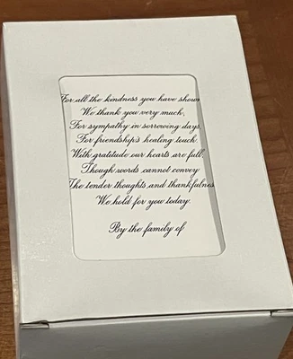 Box Of 37 Bereavement Funeral Sympathy Cards With Envelopes NEW - Image 1 of 3