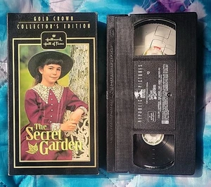 The Secret Garden (VHS 1987) Billfold Hallmark Hall Of Fame Gold Crown Edition  - Picture 1 of 12