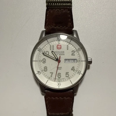 Wenger S.A.K. Design Swiss Army Watch - White Dial - Image 1 of 4