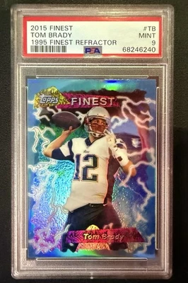 2015 Topps Finest Tom Brady Refractor - Image 1 of 2