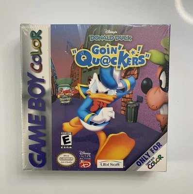 Disney's Donald Duck: Goin' Quackers (Nintendo Game Boy Color GBC) Nuevo Precintado Foto 1 de 4
