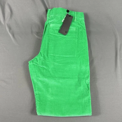 Greyson Golf Pants Appaloosa Corduroy 34 x 32 Serpentine Green NWT MSRP $198 - Image 1 of 4