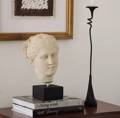 Greek Goddess Venus Bust Sculpture Classic Ornament Medieval Retro Decor - Изображение 1 из 4