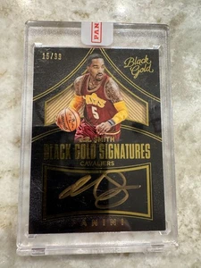 JR J.R. Smith 2015/16 Panini Black Gold Auto Autograph Signature 15/99 Cavaliers - Picture 1 of 4