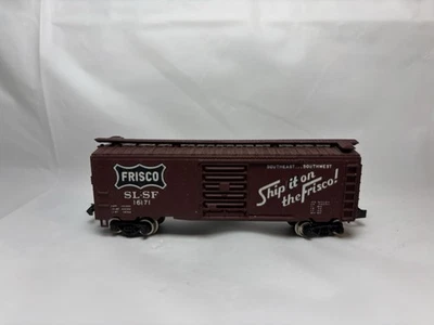 N Scale Bachmann Frisco 42” Plug Door Box Car 16171 - Image 1 of 4