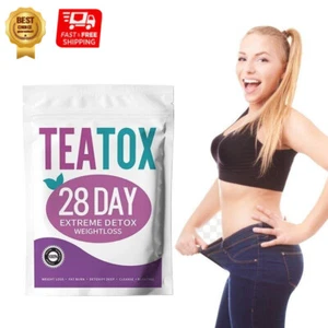 28 Days Detox Slimming Fit Tea Herbal Weight Loss Lose Fat Tea Fat Burn Die Tea - Picture 1 of 8