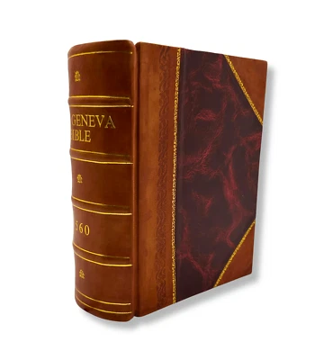 The Geneva Bible 1560 1560 By God [Leather Bound] - Image 1 of 4