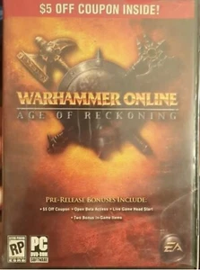 Warhammer Online: Age of Reckoning 2008 PC DVD-ROM Role Playing New Fast - Picture 1 of 1