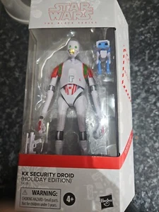 Starwars The Black Series 6 Zoll Figur KX Security Droid [Holiday Edition]  - Bild 1 von 11