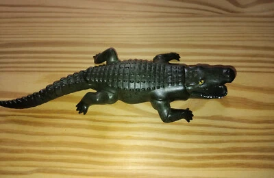 PLAYMOBIL 4446 CROCODILE ALLIGATOR GEANT VERT FONCE 24cm - Photo 1/3
