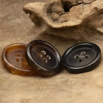 Genuine Handmade Horn Buffalo Buttons Wholesale All Sizes High Quality Buttons - Image 1 of 4