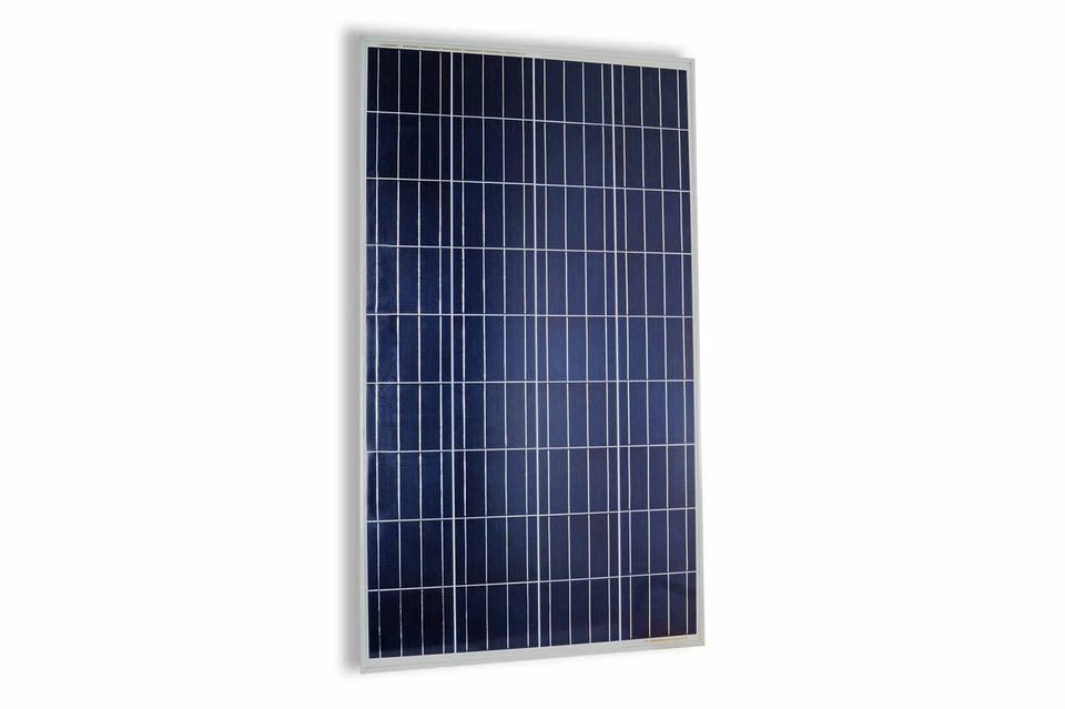 PANNELLO SOLARE FOTOVOLTAICO CELLE SILICIO 100 W WATT  BATTERIA - Immagine 1 di 1