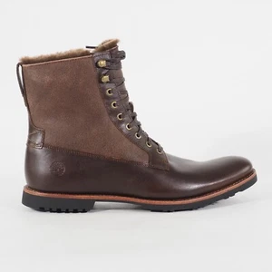 Herren Timberland Kendrick Warm Gefüttert A1R2Z Braun Leder Schnürschuhe Wanderschuhe - Bild 1 von 7