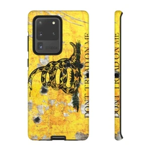 Dont Tread on Me - Gadsden Flag Tough Phone Case for Samsung Galaxy - Picture 1 of 7