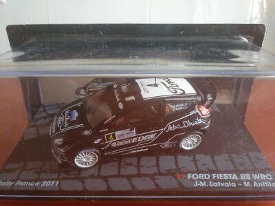 COCHE 1/43, ALTAYA, MODELO FORD FIESTA RS WRC RALLY FRANCE 2011. - Imagen 1 de 3