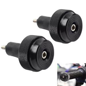 Motor Cruise Control Weight Handlebar End Plug Throttle Speed 7/8" 22MM Set - Foto 1 di 12