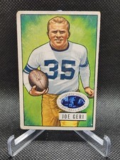 1951 Bowman Set-Break # 22 Joe Geri Pittsburgh Steelers Football Card 