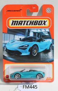 Matchbox MBX McLaren 720s Spider 2 door Blue 20/100 FNQHotwheels FM445