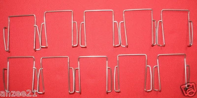 Paquete de 10 clips de cinturón de repuesto para carrocería Sennheise SK EK G1 G2 G3 10 piezas Foto 1 de 4