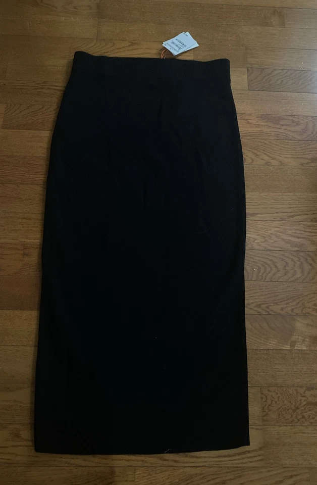 Saia de malha Nordstrom ~Edição aberta~preta M - Imagem 1 de 1