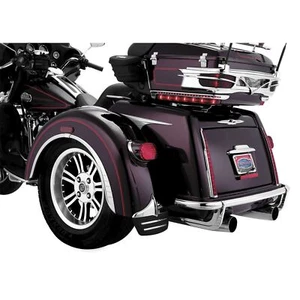 Accent Rear Bumper Fender Chrome Accent For Harley Tri Glide '09-20 7223 - Picture 1 of 7