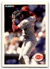 1994 Fleer Update #U117 Tony Fernandez    Cincinnati Reds Baseball Card ID:53134