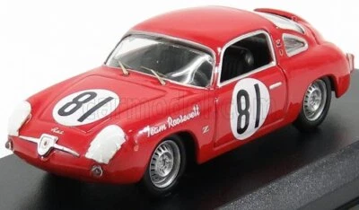 MODELLINO AUTO STATICO BEST FIAT ABARTH 750 #81 RECORD MONZA SCCA 1959 1/43 - Immagine 1 di 4