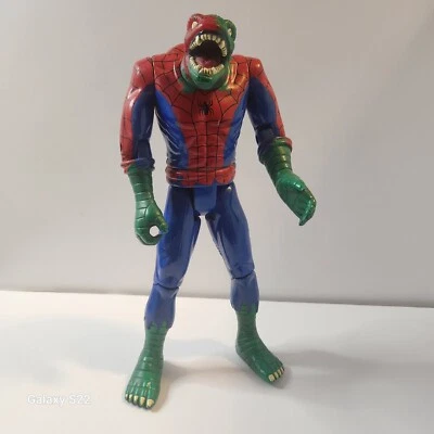 Figura de colección Toy Biz Marvel Spiderman Lizard 1994 10" sin cola Foto 1 de 3