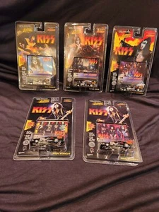Vintage Kiss Johnny Lightning Dragster Cars LOT OF 5 In Box 1997 Rare Toys - Bild 1 von 12