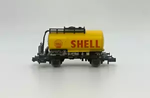 N Scale Minitrix 15655 Shell Tank Car No Box - Picture 1 of 7