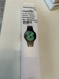 Samsung Galaxy Watch4 SM-R860 40mm Bluetooth Smartwatch Aluminium Czarny i w pudełku - Zdjęcie 1 z 7