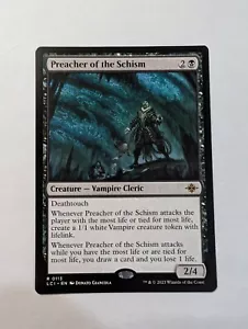 Preacher of the Schism - The Lost Caverns of Ixalan - 0113 - NM - Picture 1 of 2