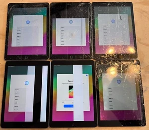 Lot of 17 Apple iPad 6 Generation 32GB Wifi 9.7in Please Read ID041525H - Picture 1 of 16
