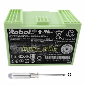 Genuine Battery For iRobot Roomba e5 e6 i1 i2 i3 i4 i5 i6 i7 i7+ i8 j5+ J6 J7 - Picture 1 of 3