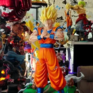 30cm Dragon Ball Z Goku Figur Super Saiyajin Son Goku Actionfiguren PVC Statue - Bild 1 von 6